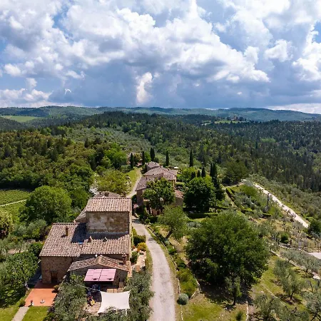 Borgo Nel Chianti Istrice Con Piscina Tennis E Wifi * Castellina in Chianti