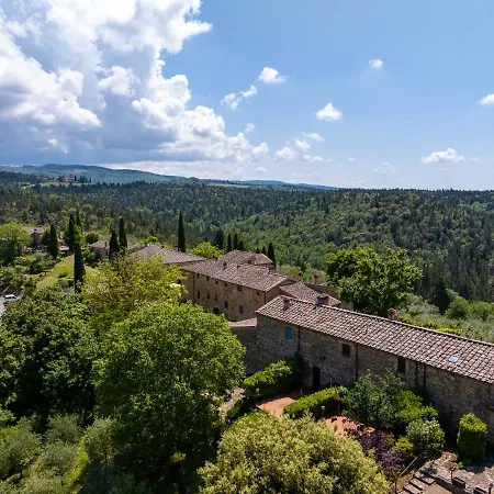 Διαμέρισμα Borgo Nel Chianti Istrice Con Piscina Tennis E Wifi Castellina in Chianti