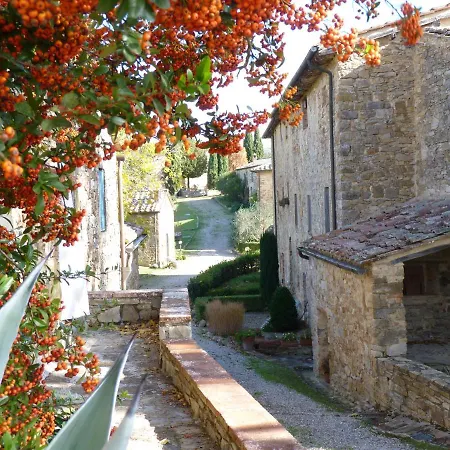 Borgo Nel Chianti Istrice Con Piscina Tennis E Wifi * Castellina in Chianti