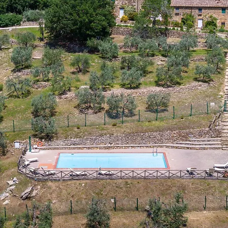 Borgo Nel Chianti Istrice Con Piscina Tennis E Wifi * Castellina in Chianti